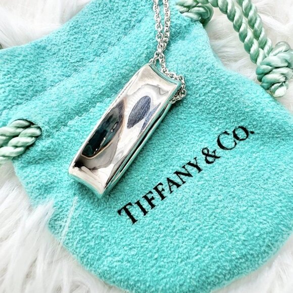 Mint Condition!! Tiffany & Co. Oval Loop Necklace - Picture 2 of 5